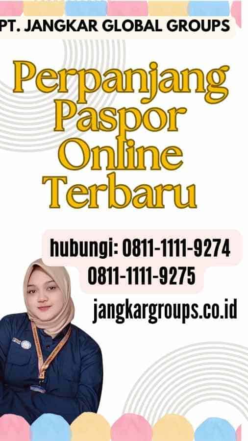 Perpanjang Paspor Online Terbaru