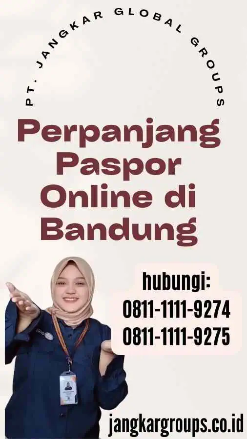 Perpanjang Paspor Online di Bandung