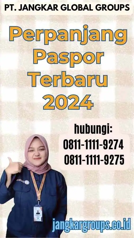 Perpanjang Paspor Terbaru 2024