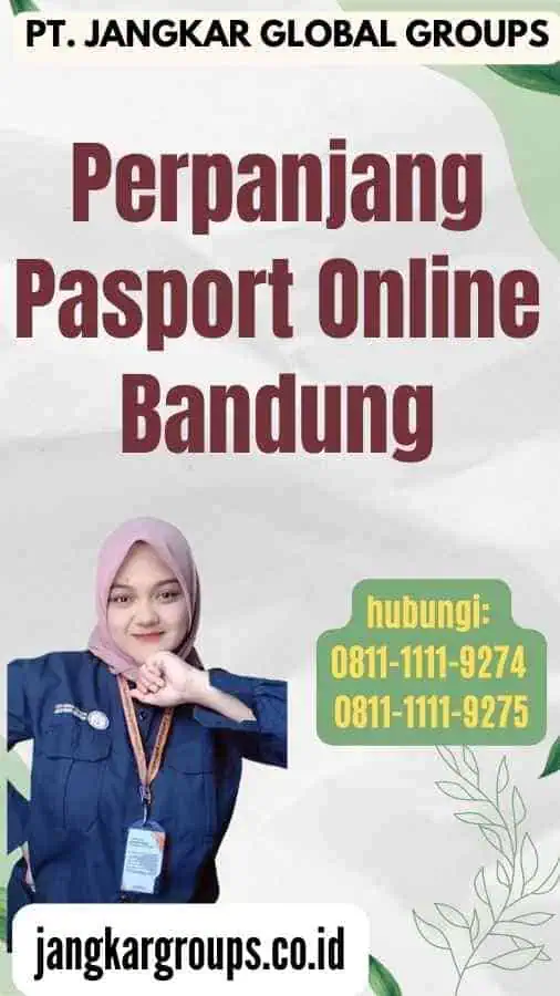 Perpanjang Pasport Online Bandung