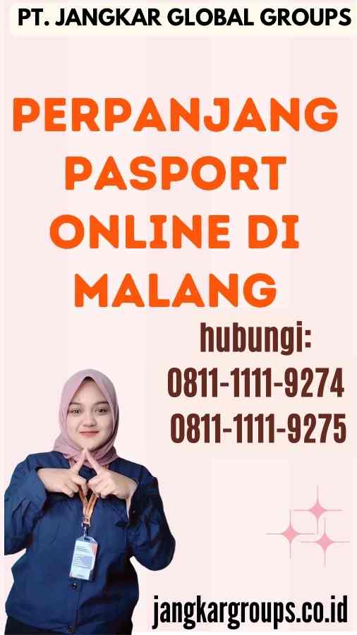 Perpanjang Pasport Online di Malang