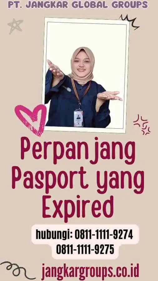 Perpanjang Pasport yang Expired