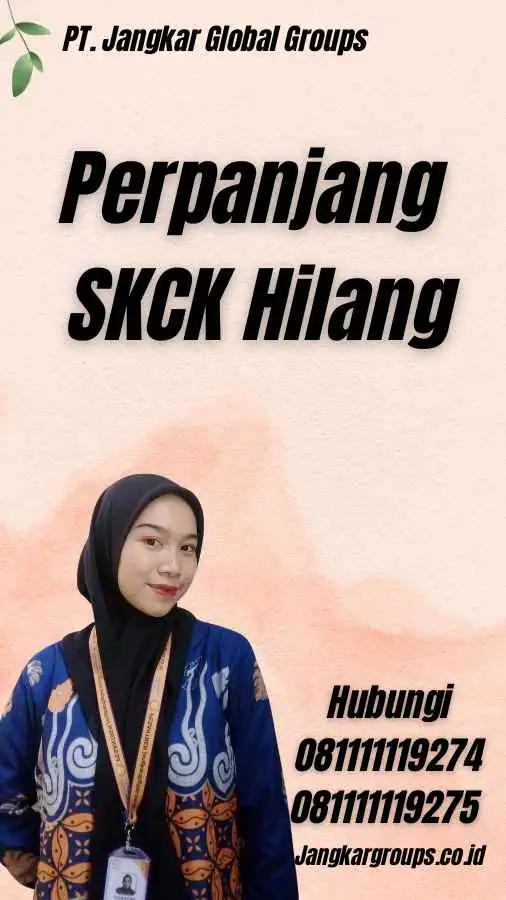 Perpanjang SKCK Hilang