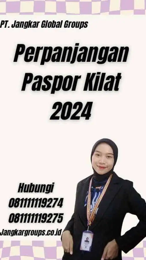 Perpanjangan Paspor Kilat 2024