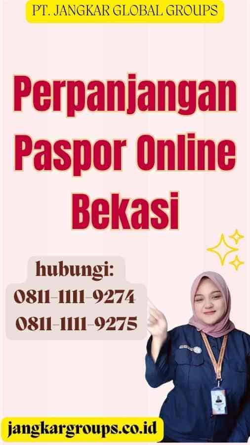 Perpanjangan Paspor Online Bekasi