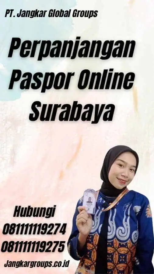 Perpanjangan Paspor Online Surabaya