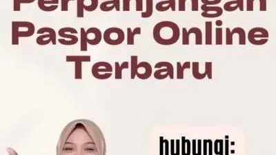 Perpanjangan Paspor Online Terbaru