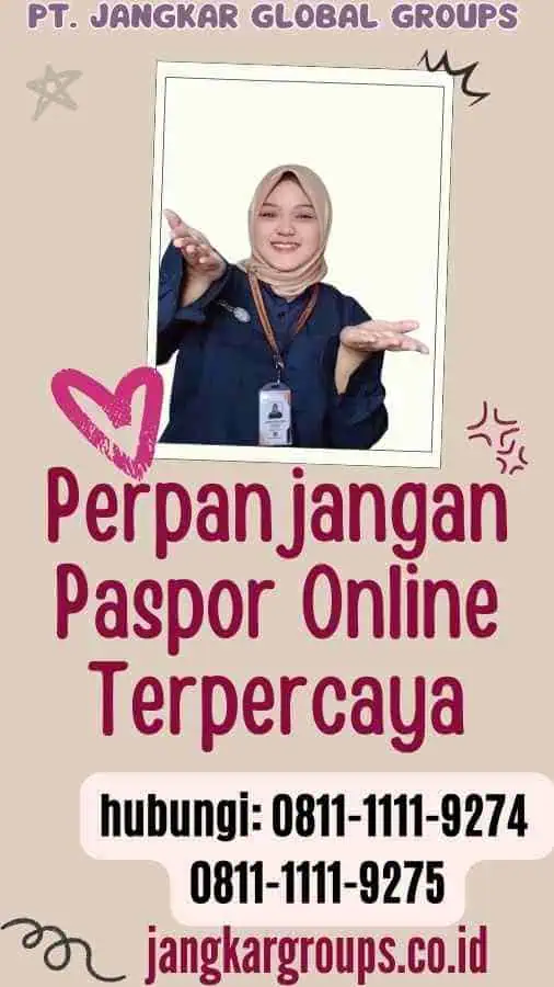 Perpanjangan Paspor Online Terpercaya