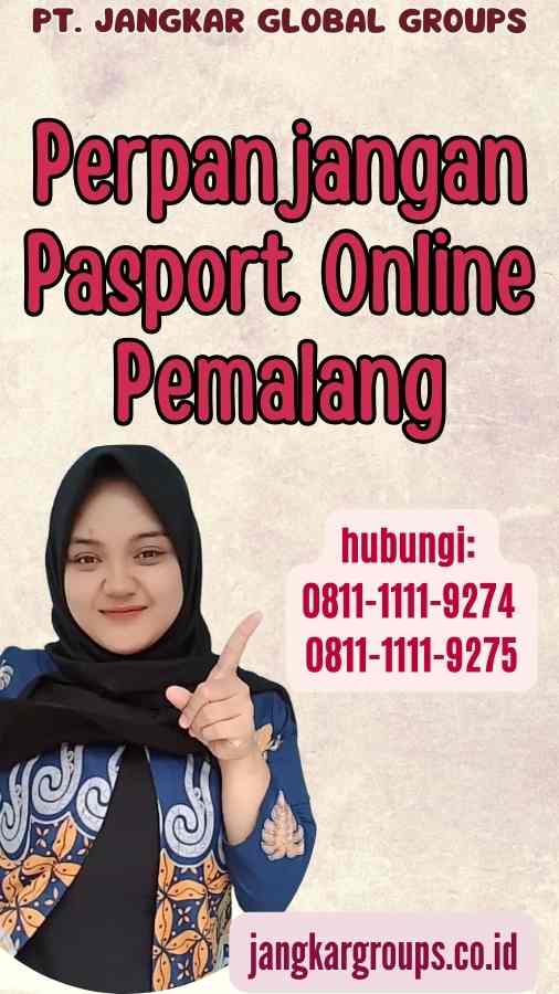 Perpanjangan Pasport Online Pemalang