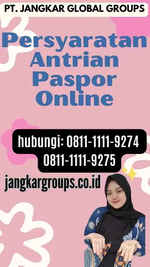 Persyaratan Antrian Paspor Online