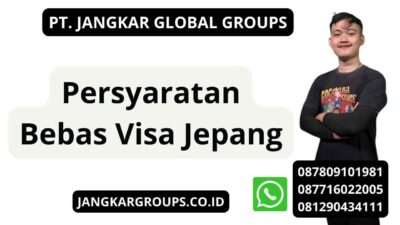 Persyaratan Bebas Visa Jepang