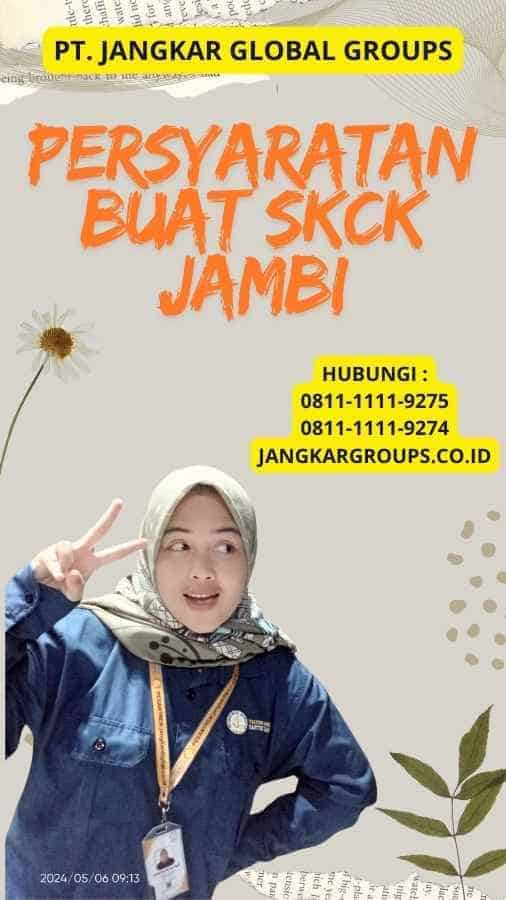 Persyaratan Buat SKCK Jambi