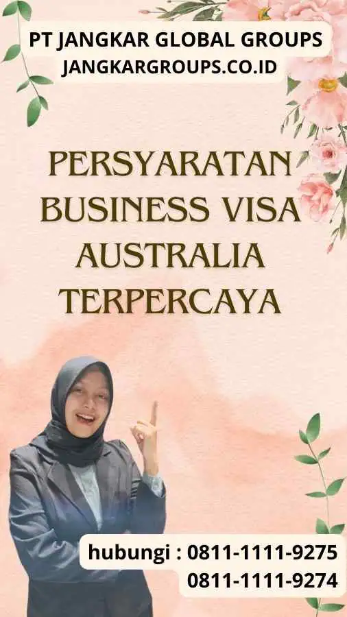 Persyaratan Business Visa Australia Terpercaya