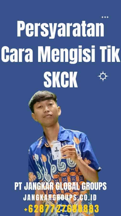 Prosedur Mengisi Tik SKCK