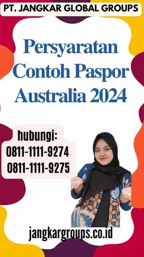 Persyaratan Contoh Paspor Australia 2024