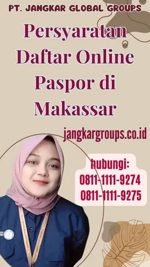 Persyaratan Daftar Online Paspor di Makassar