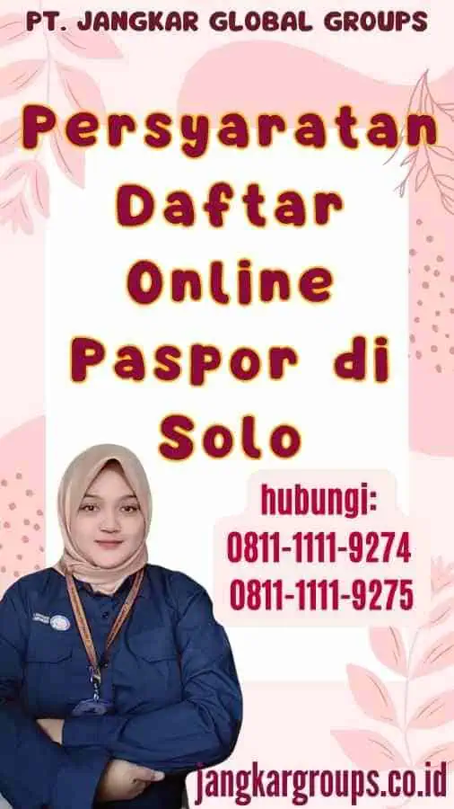 Persyaratan Daftar Online Paspor di Solo