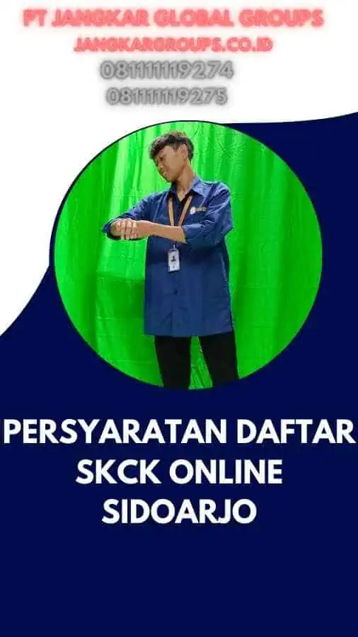 Persyaratan Daftar SKCK Online Sidoarjo