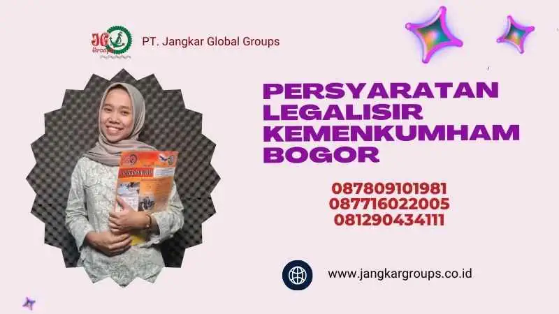 Persyaratan Legalisir Kemenkumham Bogor