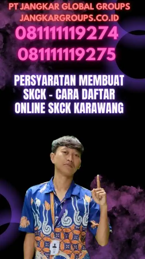 Persyaratan Membuat SKCK - Cara Daftar Online SKCK Karawang