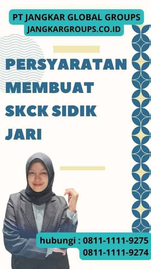 Persyaratan Membuat SKCK Sidik Jari