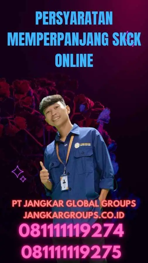 Persyaratan Memperpanjang SKCK Online.