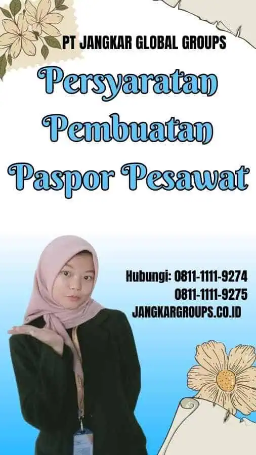 Persyaratan Pembuatan Paspor Pesawat - Harga Bikin Paspor Pesawat