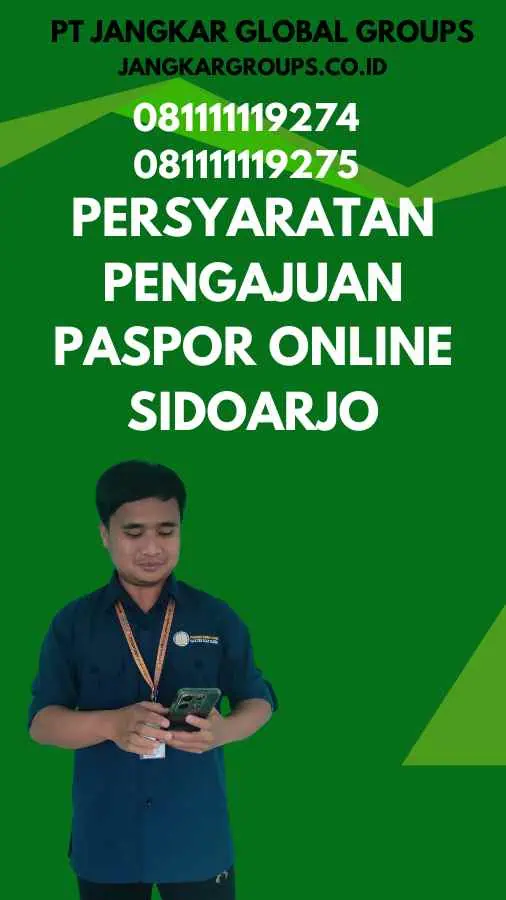 Persyaratan Pengajuan Paspor Online Sidoarjo