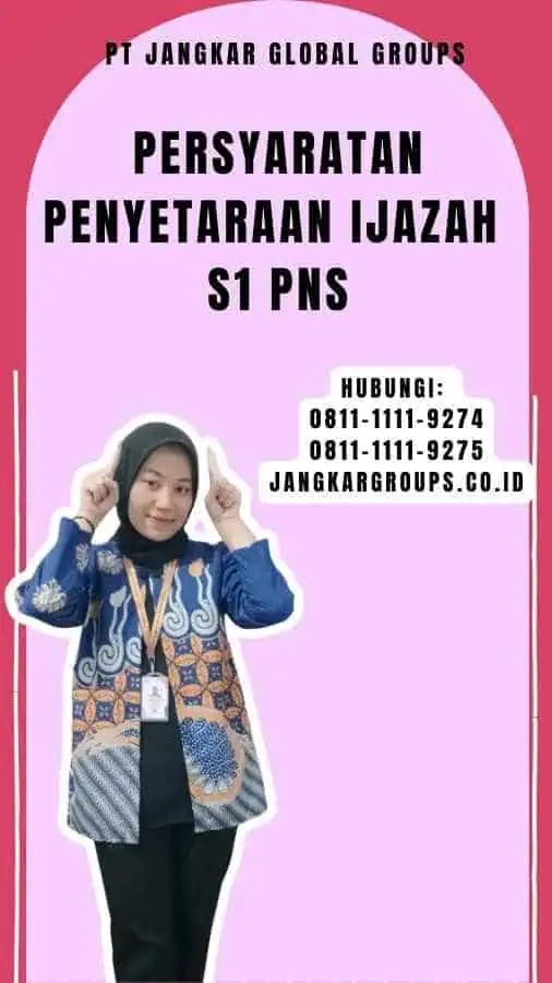 Persyaratan Penyetaraan Ijazah S1 PNS