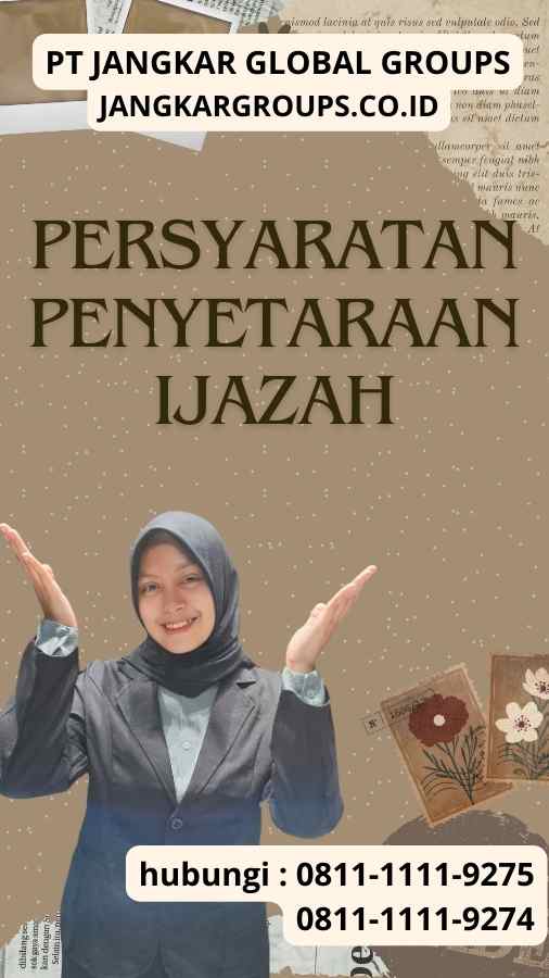 Persyaratan Penyetaraan Ijazah