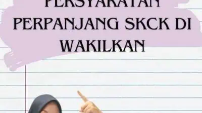 Persyaratan Perpanjang SKCK Di wakilkan