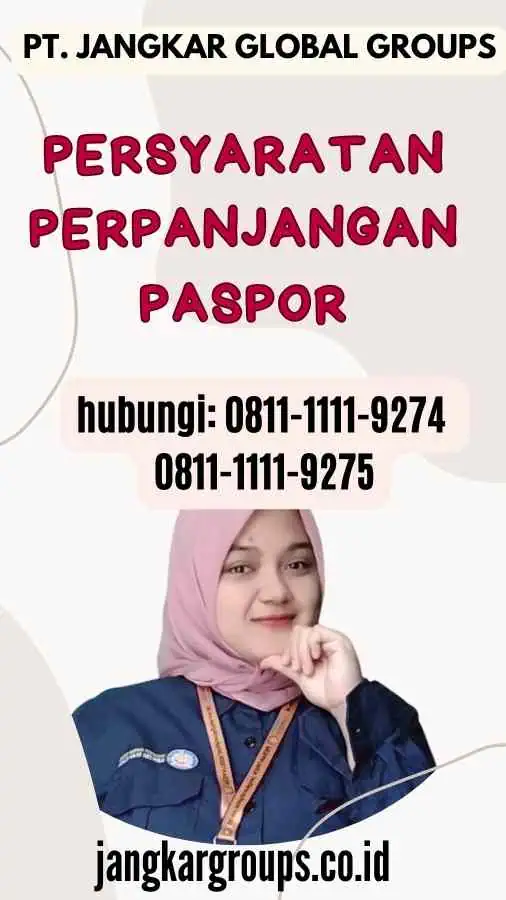 Persyaratan Perpanjangan Paspor