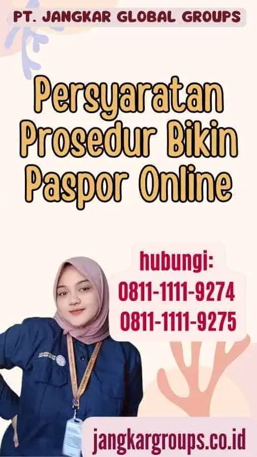 Persyaratan Prosedur Bikin Paspor Online