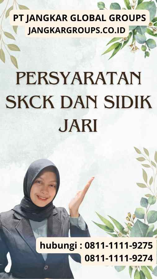 Persyaratan SKCK dan Sidik Jari