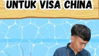 Persyaratan Ukuran Pas Foto untuk Visa China