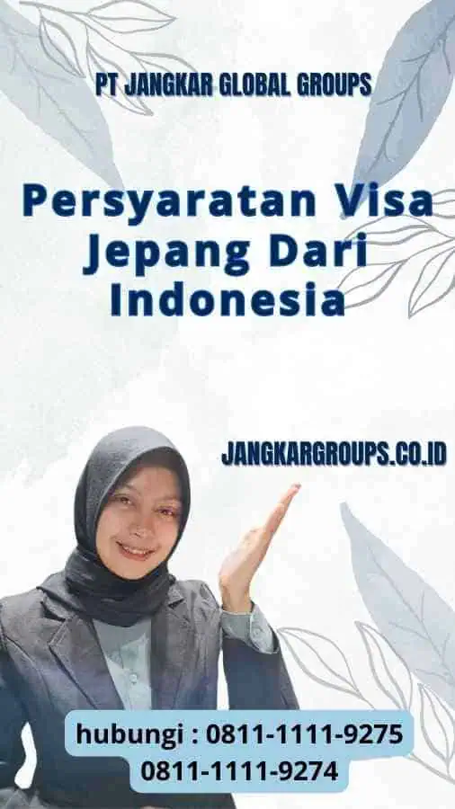 Persyaratan Visa Jepang Dari Indonesia