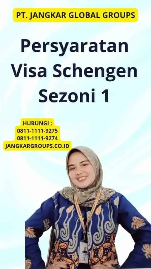 Persyaratan Visa Schengen Sezoni 1