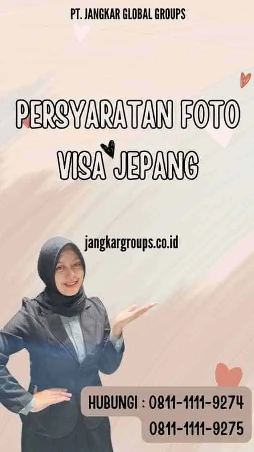 Persyaratan Foto Visa Jepang