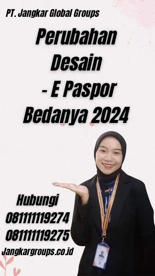 Perubahan Desain - E Paspor Bedanya 2024