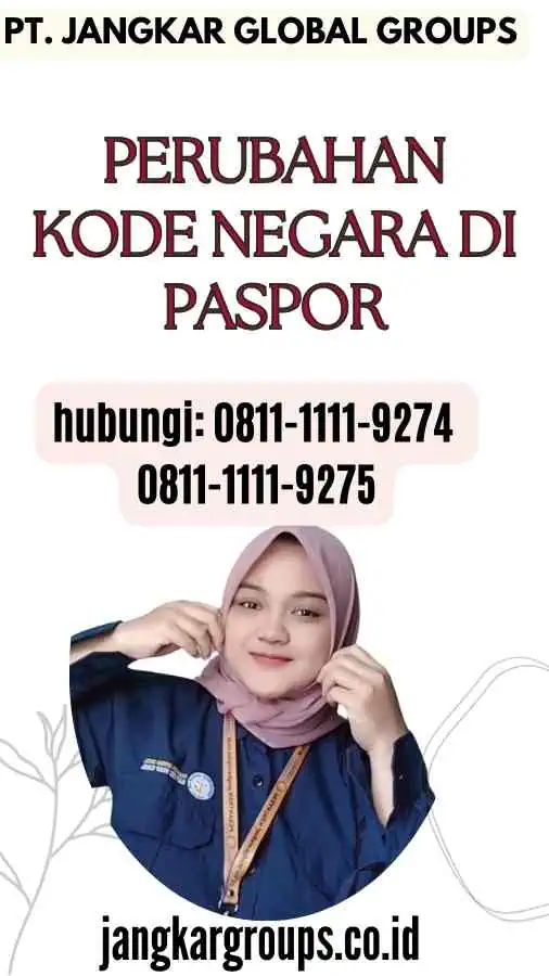 Perubahan Kode Negara di Paspor