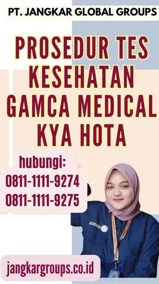 Prosedur Tes Kesehatan Gamca Medical Kya Hota