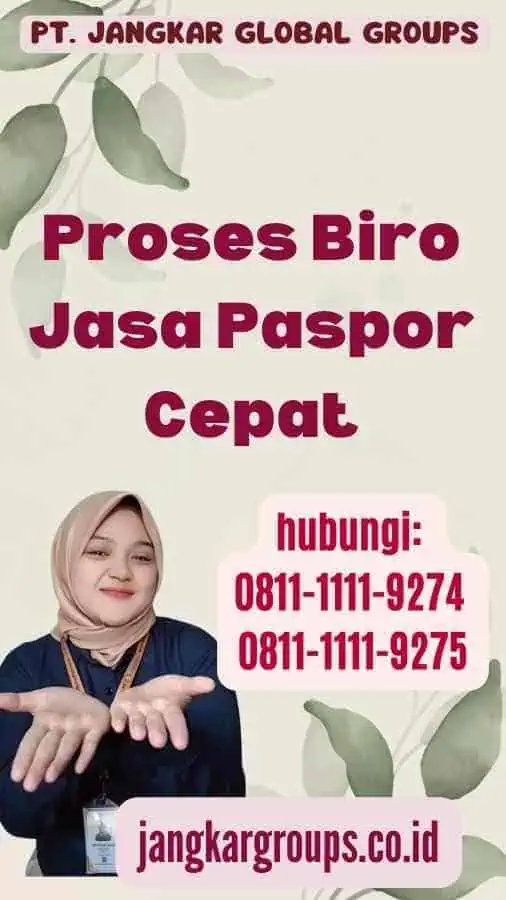 Proses Biro Jasa Paspor Cepat