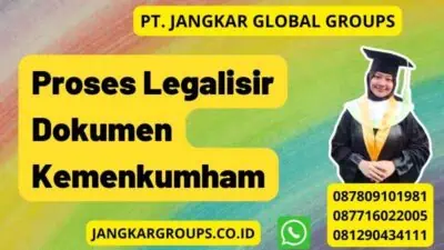 Proses Legalisir Dokumen Kemenkumham