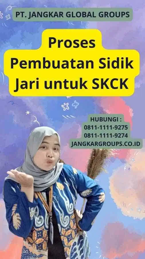 Proses Pembuatan Sidik Jari untuk SKCK