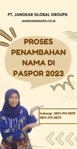 Proses Penambahan Nama Di Paspor 2023