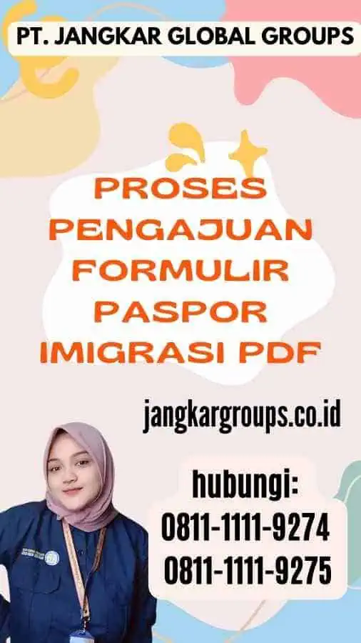 Proses Pengajuan Formulir Paspor Imigrasi Pdf