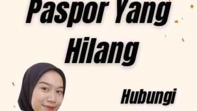 Proses Penggantian Paspor Yang Hilang