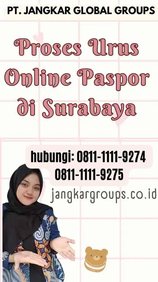 Proses Urus Online Paspor di Surabaya