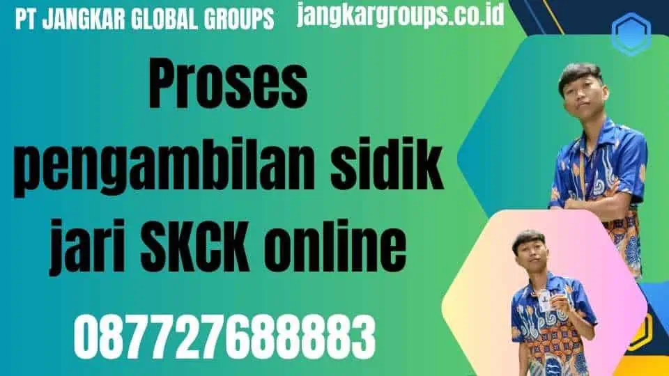 Proses pengambilan sidik jari SKCK online