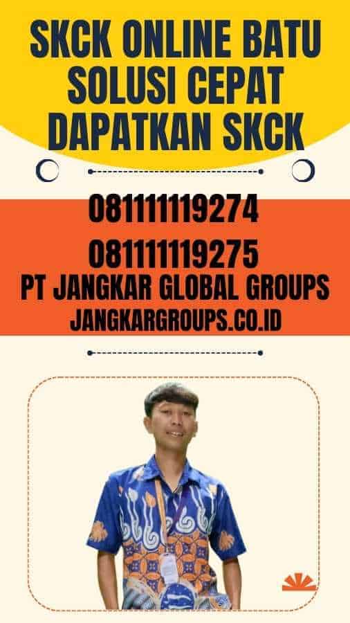 SKCK Online Batu Solusi Cepat Dapatkan SKCK